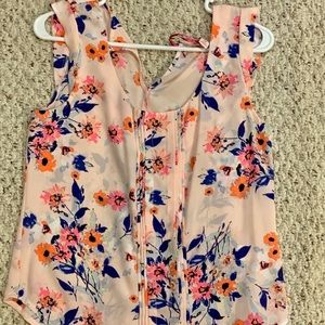 Floral tank top